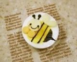キャラ弁おかず・ゆで卵で＊ハチさん作り方6写真