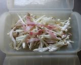 レンジで♡ベーコンきのこの梅こんぶ蒸し作り方1写真
