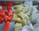 YU2ママてき春野菜のクリームシチュー作り方3写真