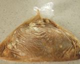 お湯に浸けるだけ！生姜味噌バターチキン作り方4写真