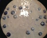 ブルーベリー生地のホットケーキ作り方4写真