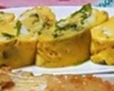 緑色が鮮やか★三つ葉の卵焼き作り方4写真