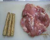 肉ごぼう（鶏もも肉篇）作り方1写真