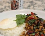 ドレッシングでお手軽ガパオご飯作り方7写真
