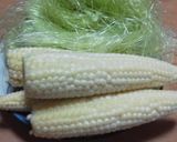 初夏ですね。空豆やベビーコーンの天ぷら作り方3写真