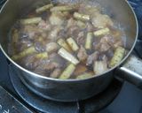 肉ごぼう（豚スネ肉篇）作り方6写真