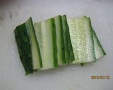 クラゲ酢の物野菜サラダ作り方10写真