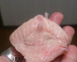 ぼんじりの下処理作り方1写真