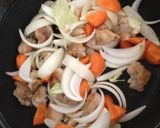 トマト煮込みdeオムライス風プレート♡作り方5写真
