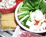 小松菜と厚揚げの中華風炒め作り方1写真