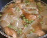 鶏もも肉と大根の煮物作り方3写真