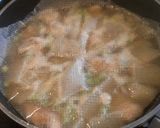 鶏もも肉と大根の煮物作り方4写真