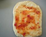 スイートチリソースとチーズのパン作り方1写真