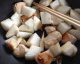 鳥肉と大根のうまうま煮物作り方2写真