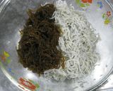モズクしらす酢の物作り方6写真