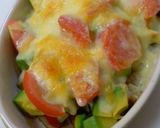 茄子＆アボカド＆トマトのマヨチーズ焼き作り方3写真