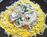 梅蘭風☆中からあんがとろ～り焼きそば作り方6写真