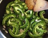 超シンプル！ゴーヤと豚バラの味噌炒め作り方4写真
