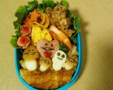 簡単すぎるオニなめこキャラ弁♪作り方5写真