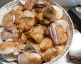 鶏肉とじゃがいものこんがりオーブン焼き作り方5写真