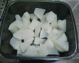 レンジで簡単！大根とひき肉の煮物です。♪作り方2写真