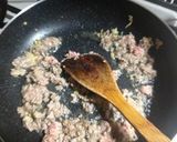 簡単一品！搾菜キムチと挽肉の冷奴♬作り方3写真