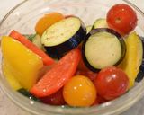夏野菜のキーマカレーフォカッチャ作り方3写真