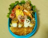 もっと手軽に!なめこ達のキャラ弁♪作り方5写真
