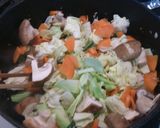 素麺アレンジ～揚げ素麺であんかけ焼きそば作り方9写真