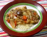 素麺アレンジ～揚げ素麺であんかけ焼きそば作り方13写真