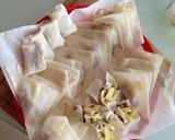 火は使わない♪ワンタンの皮de包み焼き作り方12写真