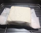 簡単一品！搾菜キムチと挽肉の冷奴♬作り方1写真