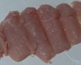 鶏むね肉のピカタ☆オーロラソース掛け作り方1写真