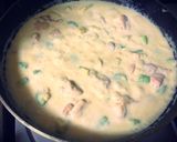チキンアボカド★クリームパスタ作り方4写真