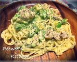 チキンアボカド★クリームパスタ作り方6写真