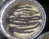オレオNYチーズケーキ★ゼブラ柄風作り方9写真