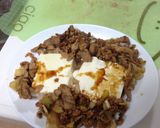 |・)ノ へるしーじゃんく★焼肉豆腐作り方15写真
