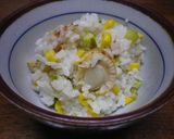 ホタテバター炊き込みごはん コーン入り作り方4写真