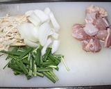 カレー親子丼作り方1写真
