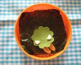 お花型DEヒラヒラワンピのくまちゃん作り方4写真