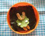 お花型DEヒラヒラワンピのくまちゃん作り方5写真