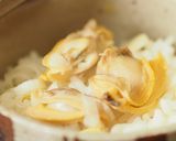 ストウブ*炊飯器/和食処風～あさり御飯作り方28写真