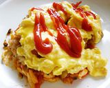 トマト入り♪オムライス〜作り方6写真