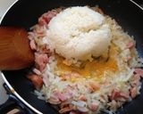 ☆シャキシャキ！かさ増しレタス炒飯☆作り方5写真