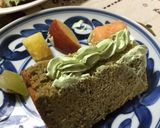 米粉抹茶シフォンケーキ作り方14写真