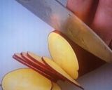 簡単☆油を使わない野菜チップス〜作り方1写真