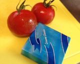クリームチーズとトマトのサラダ作り方1写真