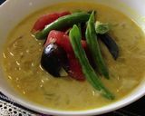 見た目が大事？☆夏野菜のスープカレー作り方12写真