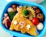 恐竜!ステゴサウルス弁当★作り方3写真
