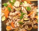 秘密☆ガッツリうまうま☆豚肉炒め作り方4写真